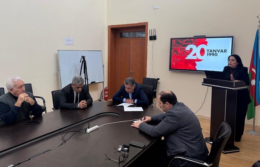 İqtisadiyyat İnstitutunda 20 Yanvar şəhidlərinin xatirəsi yad edilib 3
