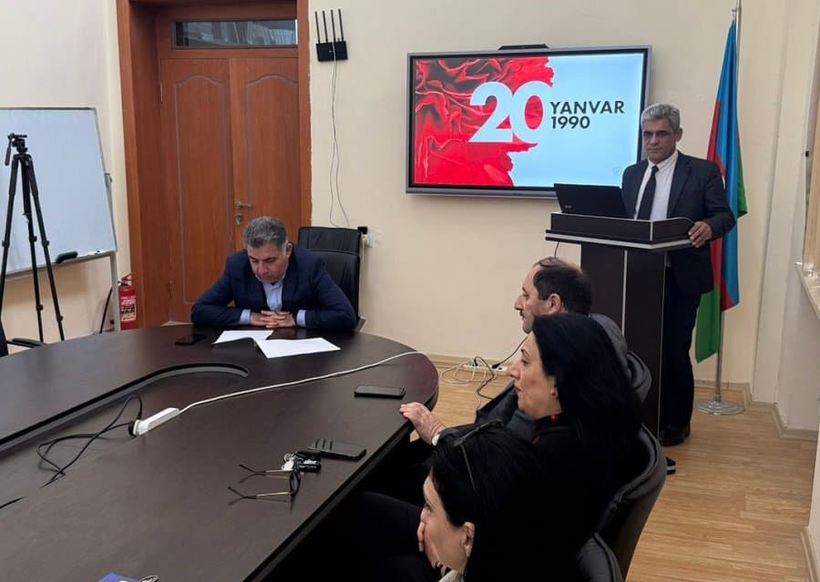 İqtisadiyyat İnstitutunda 20 Yanvar şəhidlərinin xatirəsi yad edilib 4