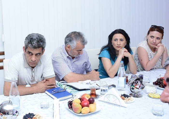 AMEA İnformasiya Texnologiyaları İnstitutunda görüş 16.07.15 10