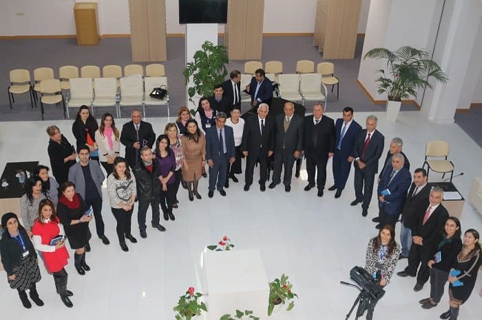 Xalq sairi Nəriman Həsənzadə ilə görüş 29.12.2015 13