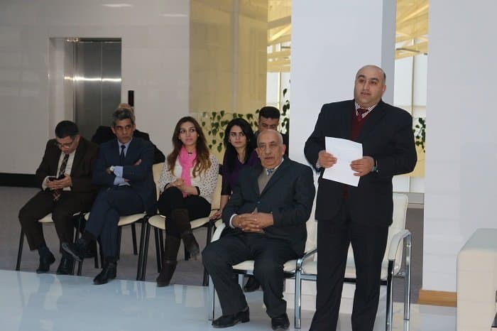 Xalq sairi Nəriman Həsənzadə ilə görüş 29.12.2015 6