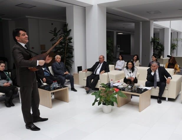 Şair Zəlimxan Yaqubla görüş 30.01.2015 12
