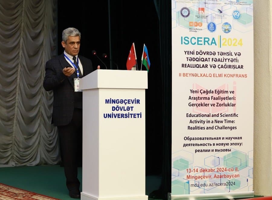 İqtisadiyyat İnstitutunun şöbə müdiri Mingəçevir Dövlət Universitetində elmi konfransda çıxış edib