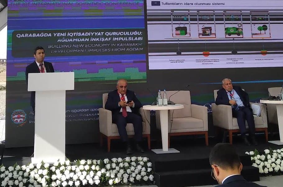 Ağdamda “Qarabağda yeni iqtisadiyyat quruculuğu: Ağdamdan inkişaf impulsları” mövzusunda beynəlxalq elmi konfrans keçirilib 16-17.09.2021 10