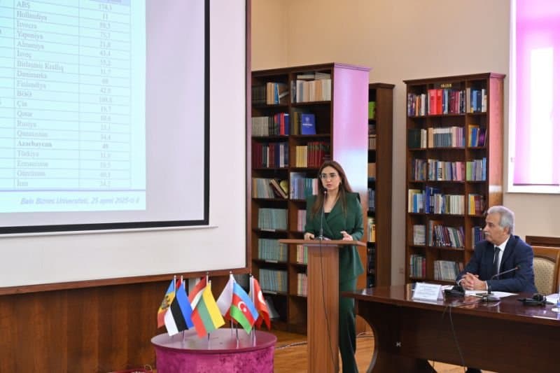 İqtisadiyyat İnstitutunun alimləri Bakı Biznes Universitetində beynəlxalq elmi-praktik konfransda iştirak ediblər 3