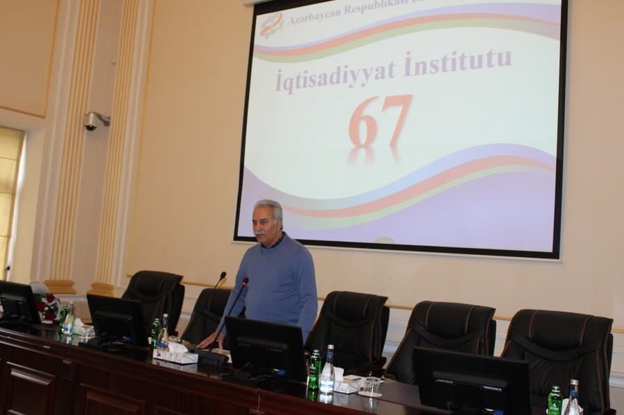İqtisadiyyat İnstitutunun yaradılmasının 67 illiyi münasibəti ilə tədbir keçirilib 2
